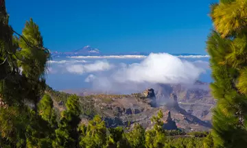 Pico de las Nieves, la cumbre más alta de la isla de Gran Canaria.