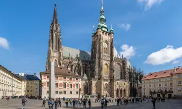 Castillo de Praga, uno de los monumentos más emblemáticos de la ciudad.