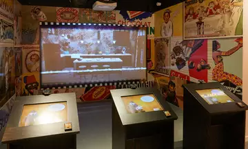 Sala de la memoria de Choco Story en Colmar.