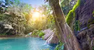 Espectaculares cascadas en el Salto de Soroa, Cuba