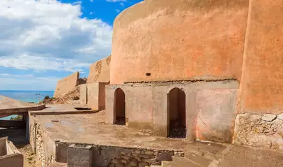 Agadir Oufella ofrece las mejores vistas panorámicas desde las ruinas de su antigua kasbah.